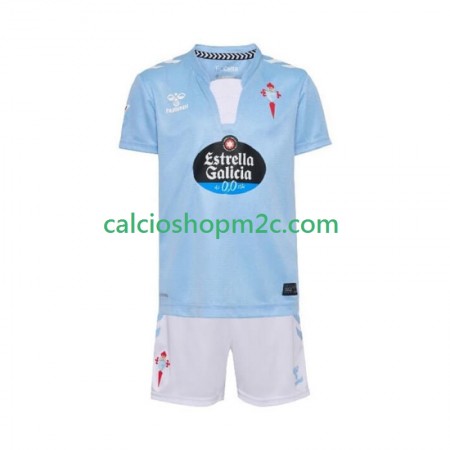 Celta de Vigo Bambino Maglia Prima 2025/2026 Manica Corta
